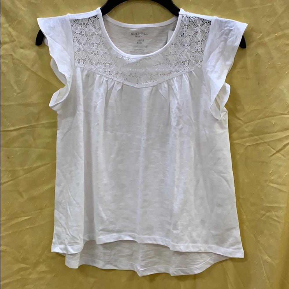 NWT Arizona Jean Co Short Sleeve Top